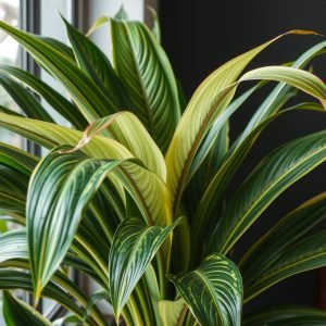 dracena gelsta lapai
