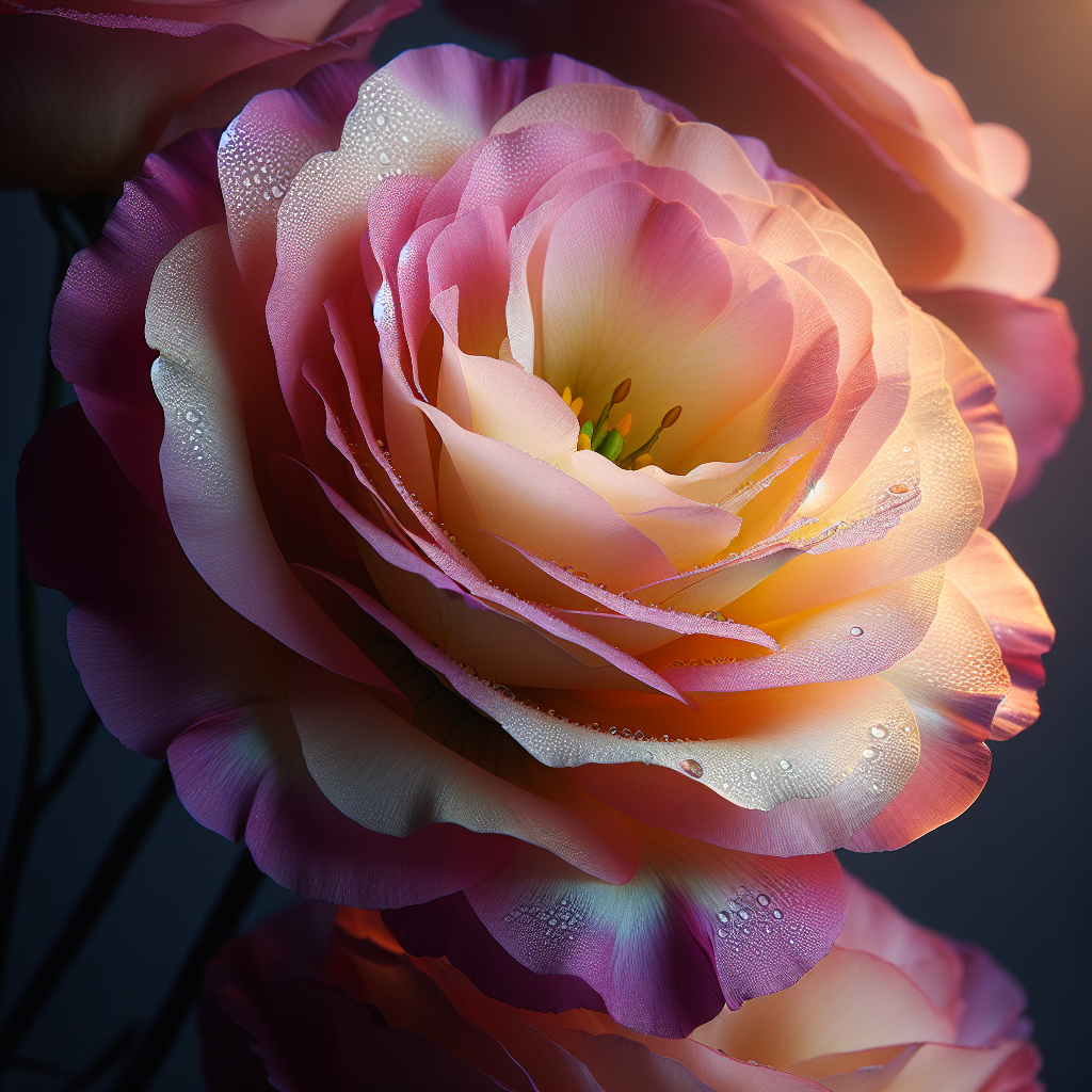 stambiažiedė eustoma